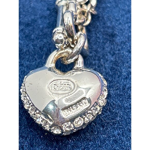 Joan Rivers Pave Heart Pendant Necklace gold tone - Picture 4 of 5